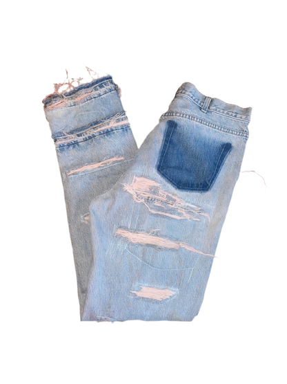 005 JEANS "POCKETS UNDER DISTRESS"