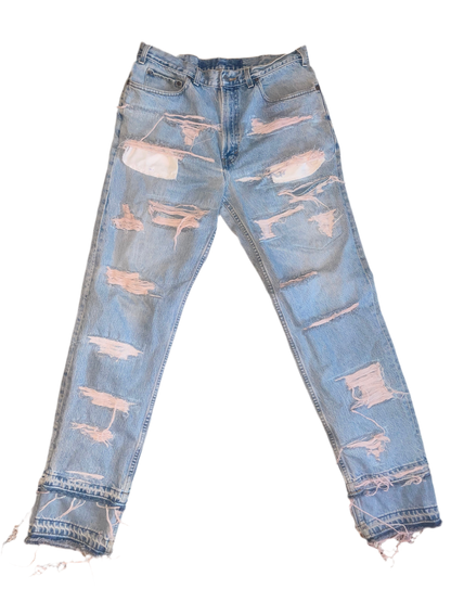 005 JEANS "POCKETS UNDER DISTRESS"