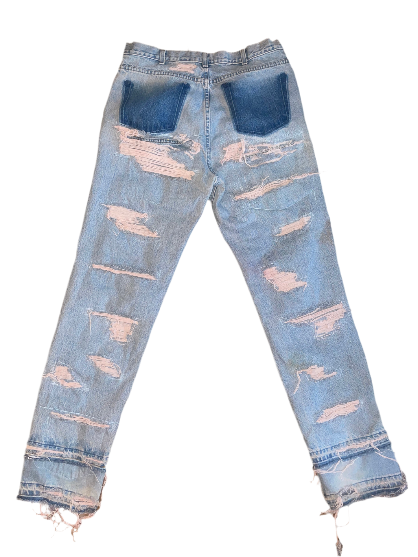 005 JEANS "POCKETS UNDER DISTRESS"